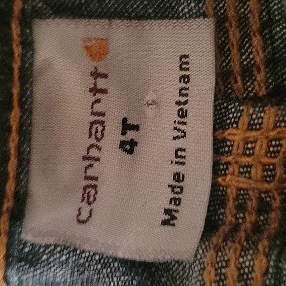 CARHARTT Adjustable waistband Jeans sz 4T - Picture 5 of 7